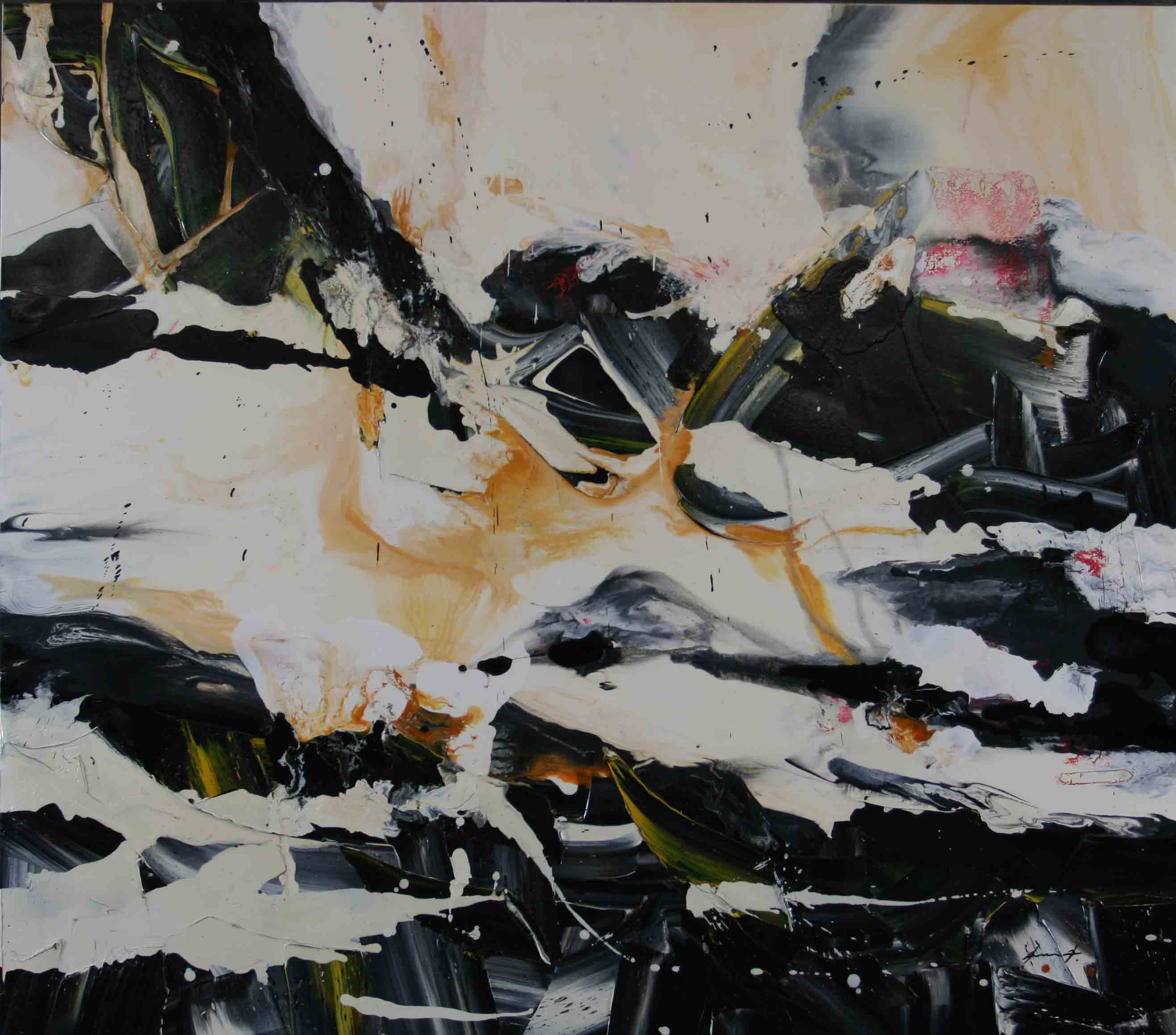 Il viaggio - 150x170cm - Technique: Oil on canvas