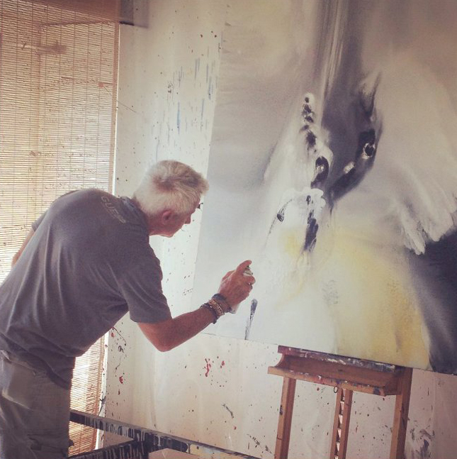 Pierluigi de Lutti at work